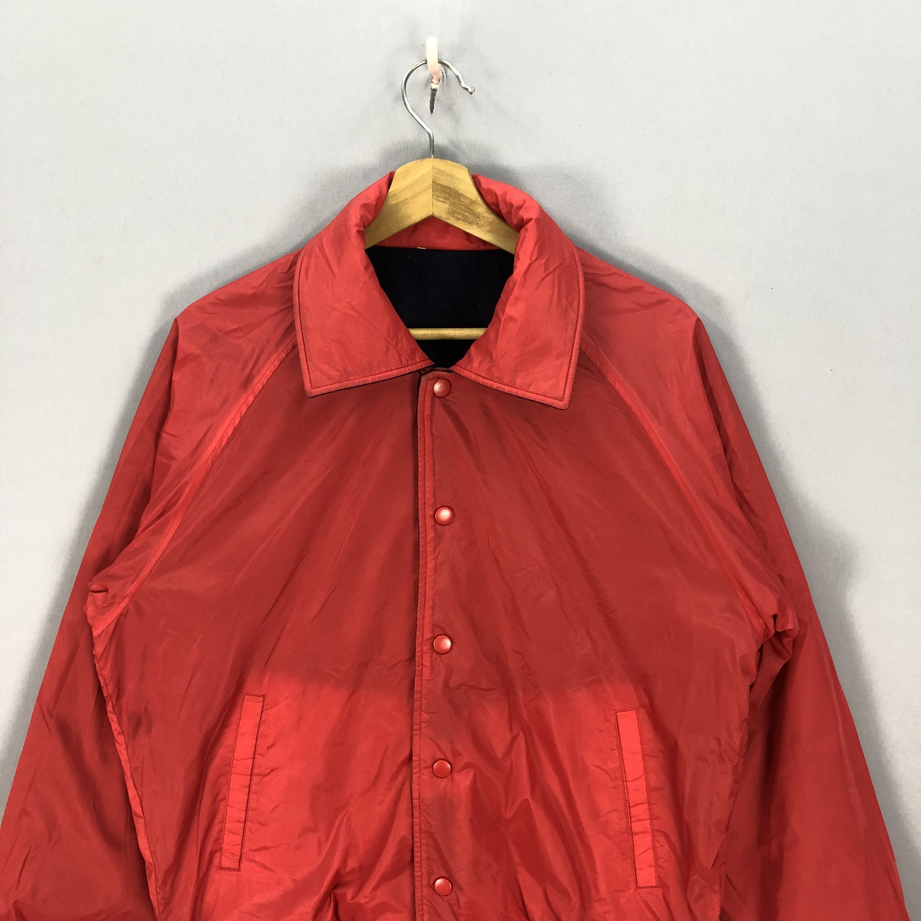 Descente × Japanese Brand × Vintage Vintage 90s Descente Varsity Wool Bomber Reversible Jacket Size US L / EU 52-54 / 3 - 4 Thumbnail