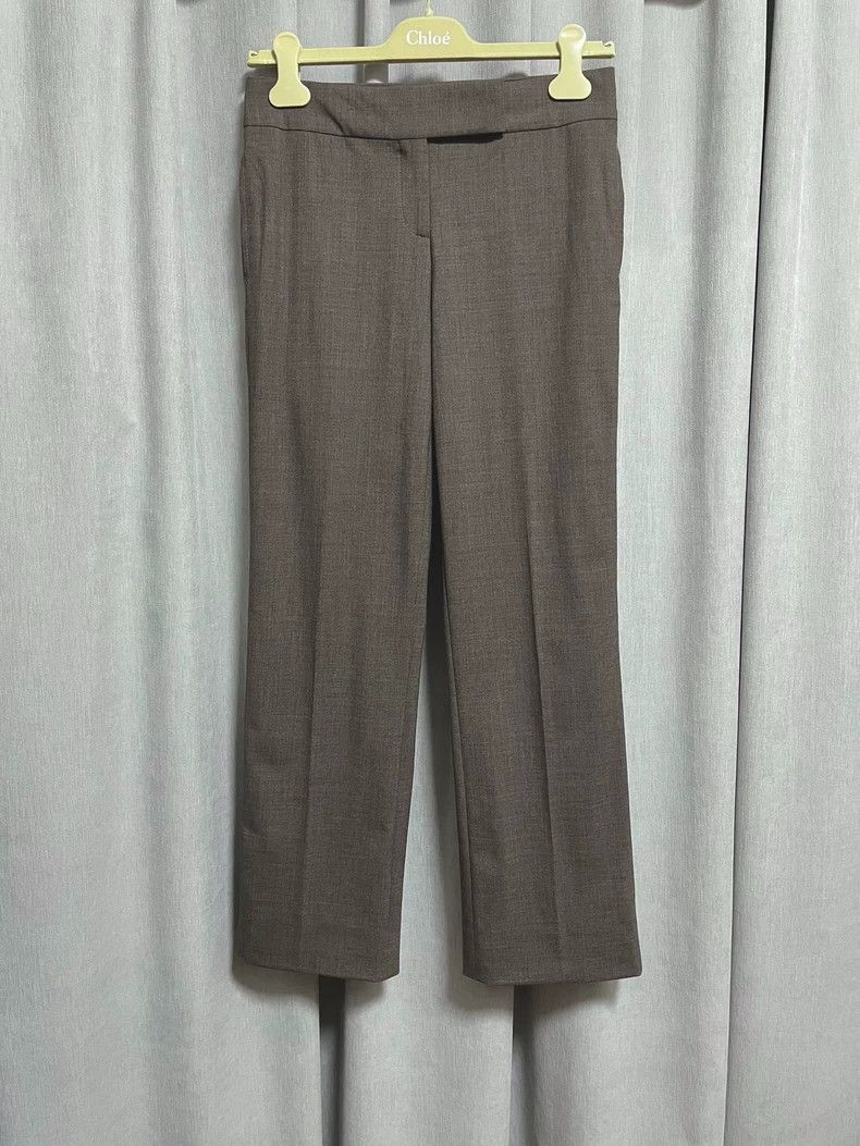 Loro Piana Loro piana Ultra-fine wool branch suit pants 2506-Nextarrow Size 26" / US 2 / IT 38 - 1 Thumbnail