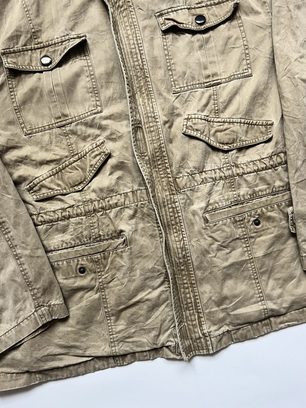 Japanese Brand V-Men Military Style Multi Pocket Jacket Size US XXL / EU 58 / 5 - 4 Thumbnail