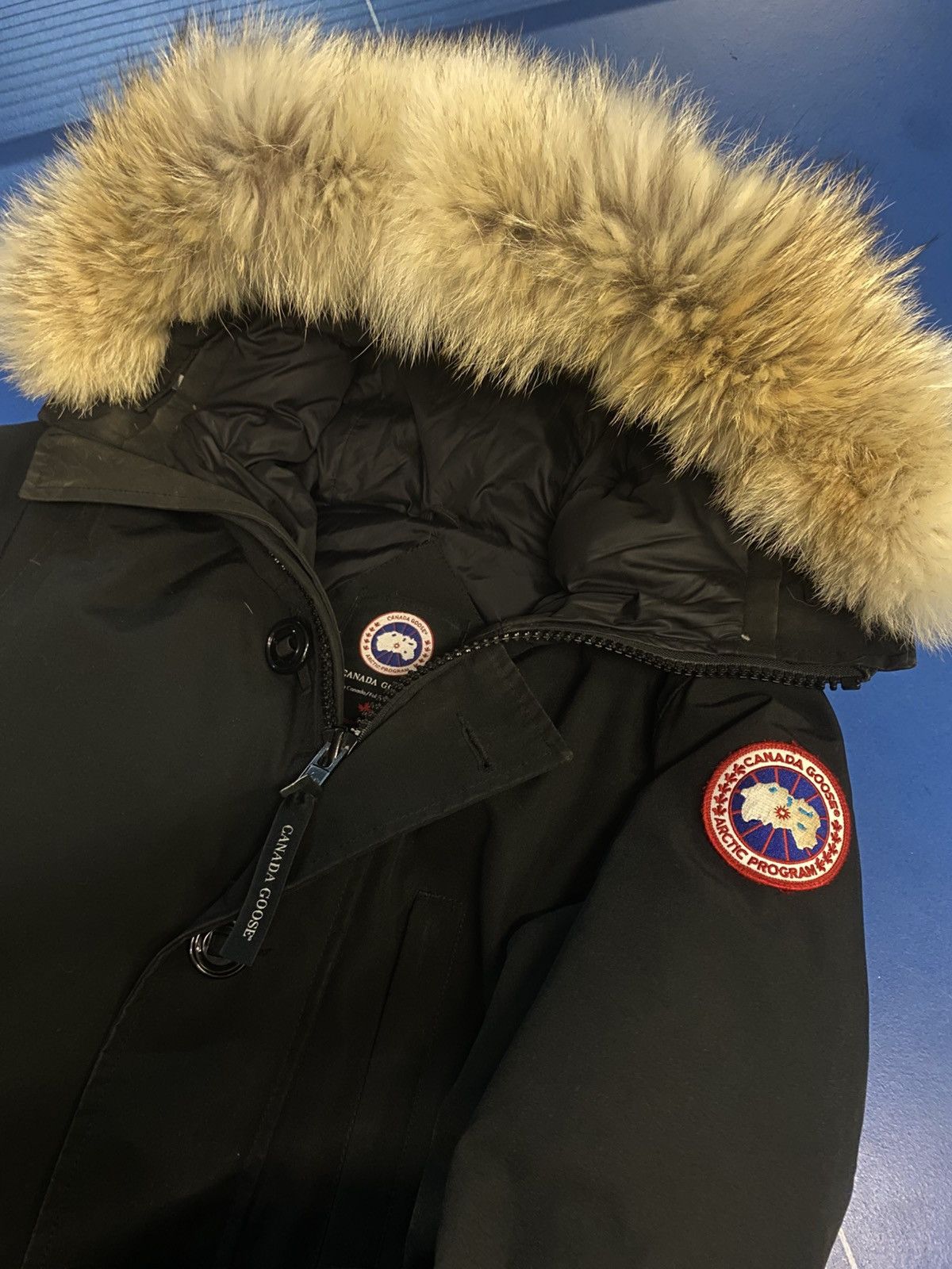 Canada Goose Chateau Parka winter jacket coyote fur