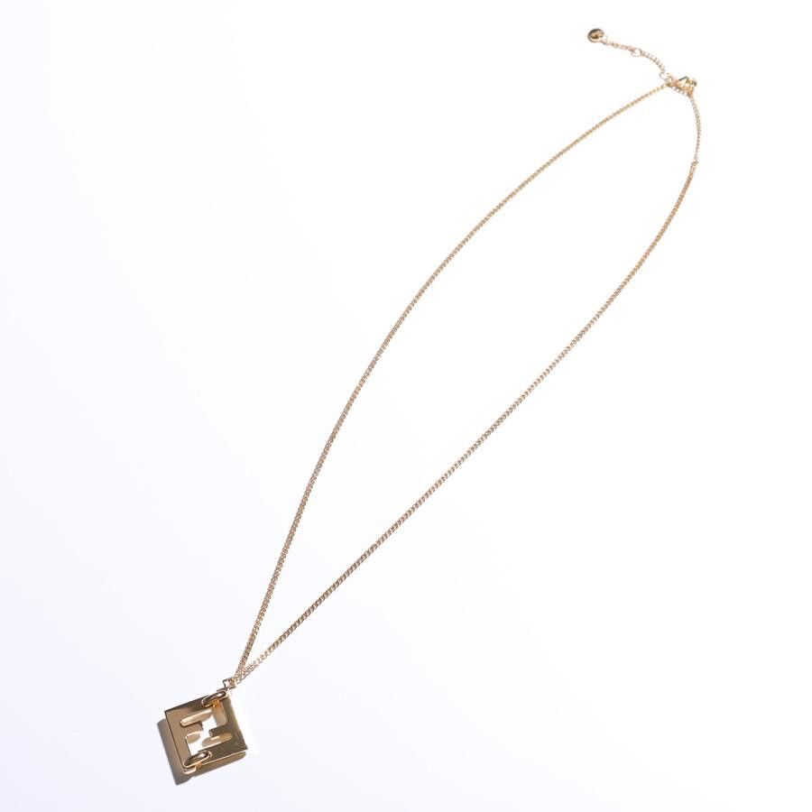 Fendi Fendi FF SELLERIA Necklace Forever Fendi Gold Size ONE SIZE - 2 Thumbnail