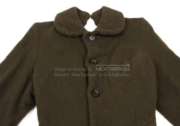 Comme des Garcons Comme des Garcons Green vintage design mandarin collar top Size XS / US 0-2 / IT 36-38 - 4 Thumbnail