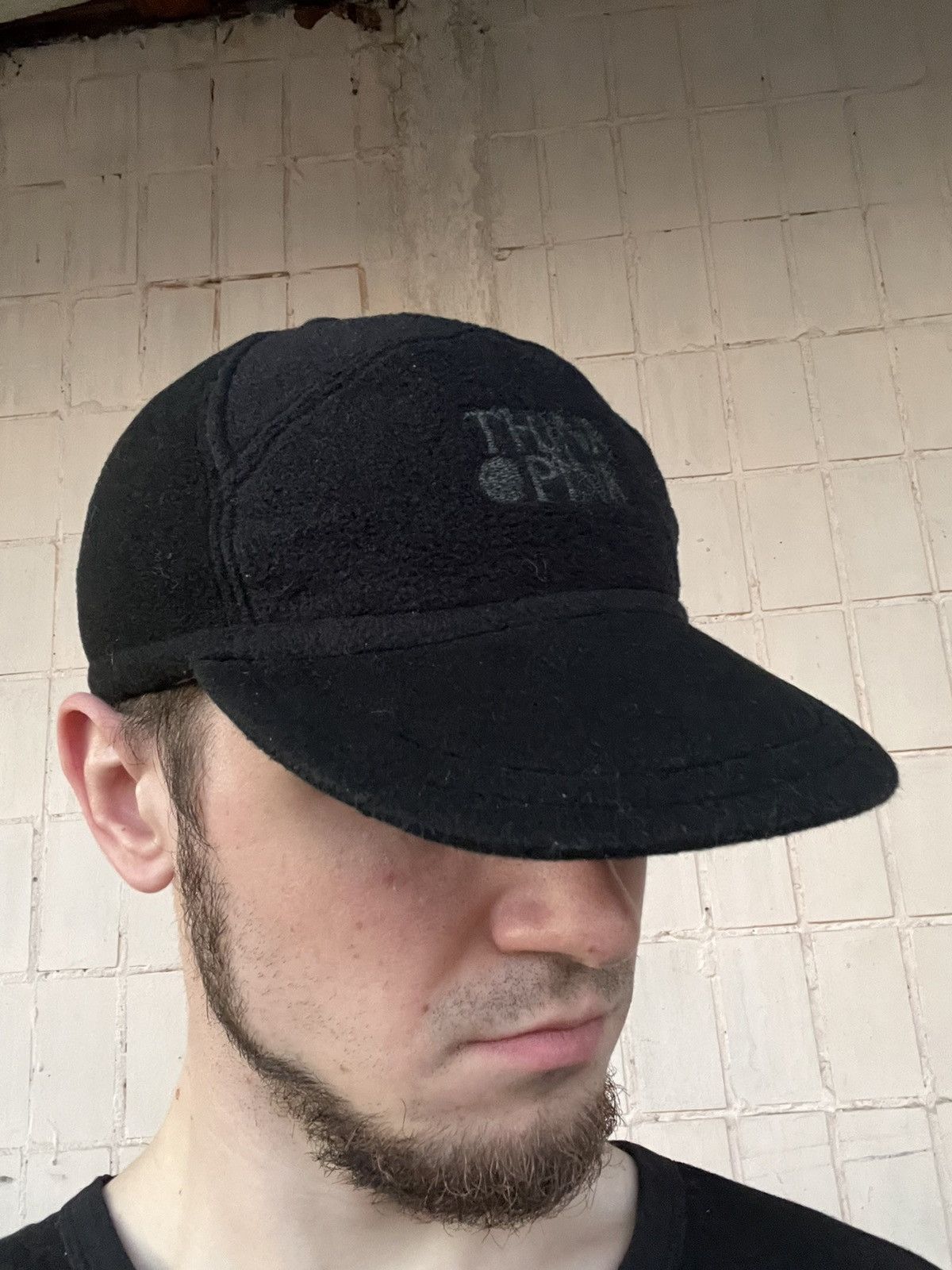 Hat Club Vintage Fleese Cap Think Pink Hat Streetwear Y2K Size ONE SIZE - 23 Thumbnail