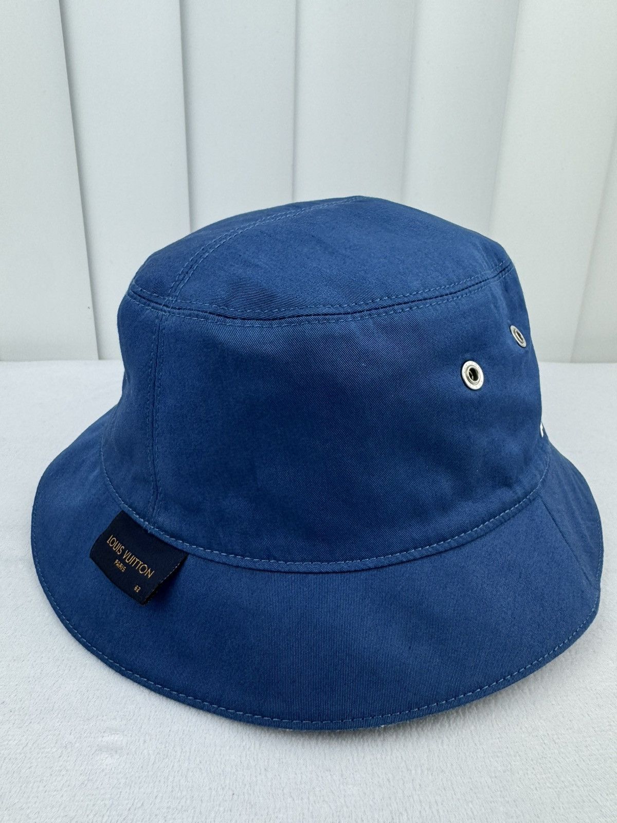 Louis Vuitton Louis Vuitton Monogram Denim Bucket Hat Reversible Size ONE SIZE - 6 Thumbnail