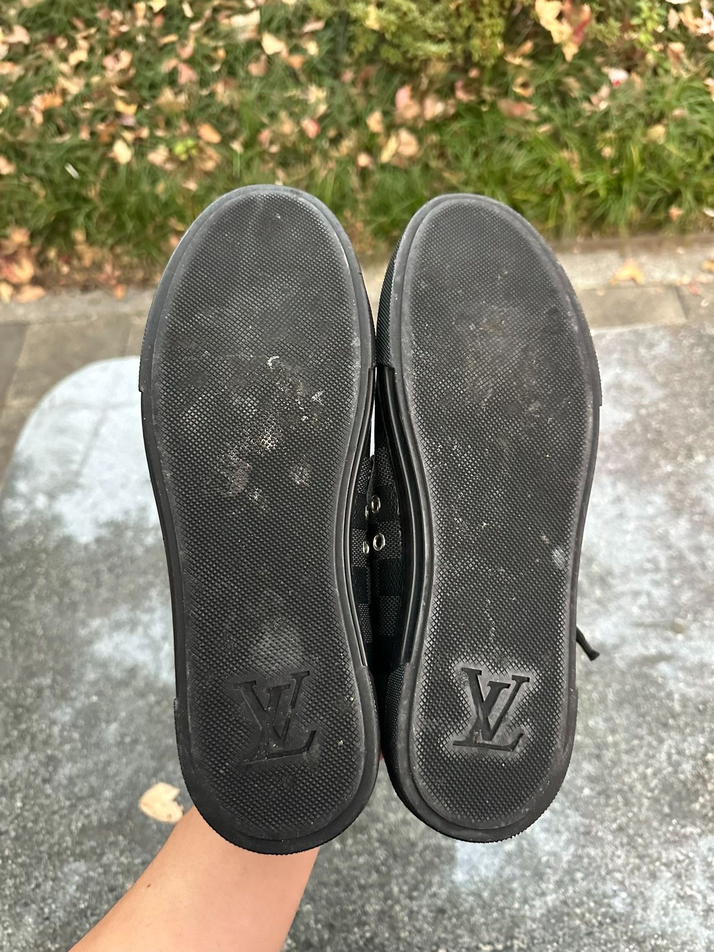 Louis Vuitton LV Monogram Checkerboard Sneakers Size US 7.5 / EU 40-41 - 6 Thumbnail