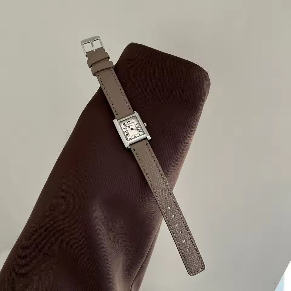 Jewelry Old Money Style Art Deco Tank Watch Size ONE SIZE - 3 Thumbnail