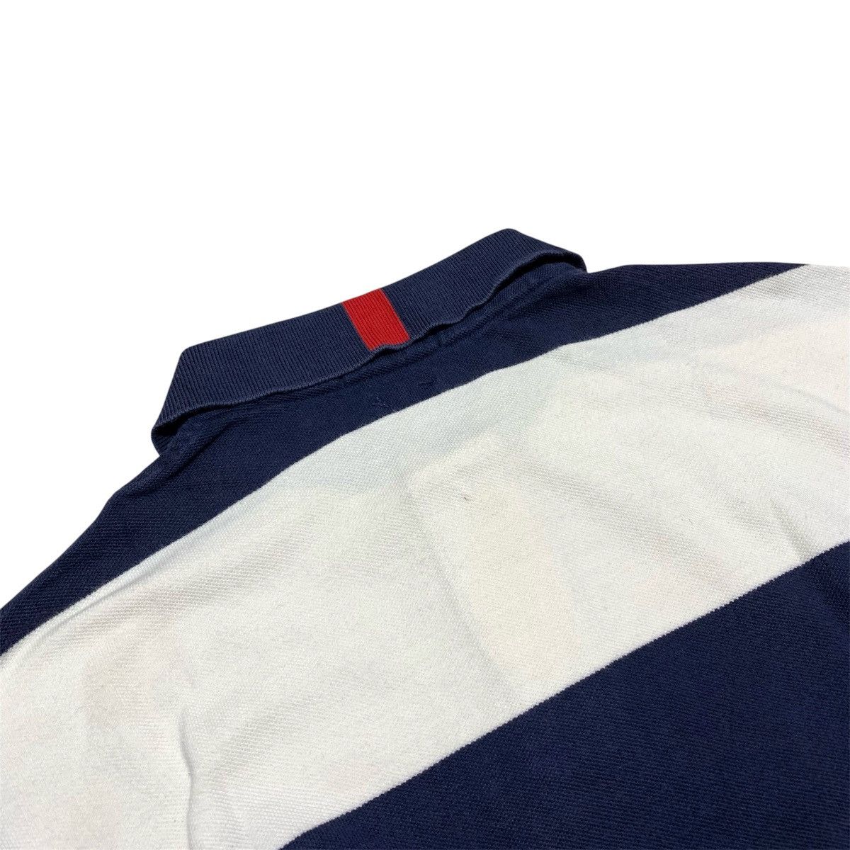 Polo Ralph Lauren Polo Ralph Luren Big Pony Usa Flag Rugby Shirt Size US L / EU 52-54 / 3 - 14 Thumbnail