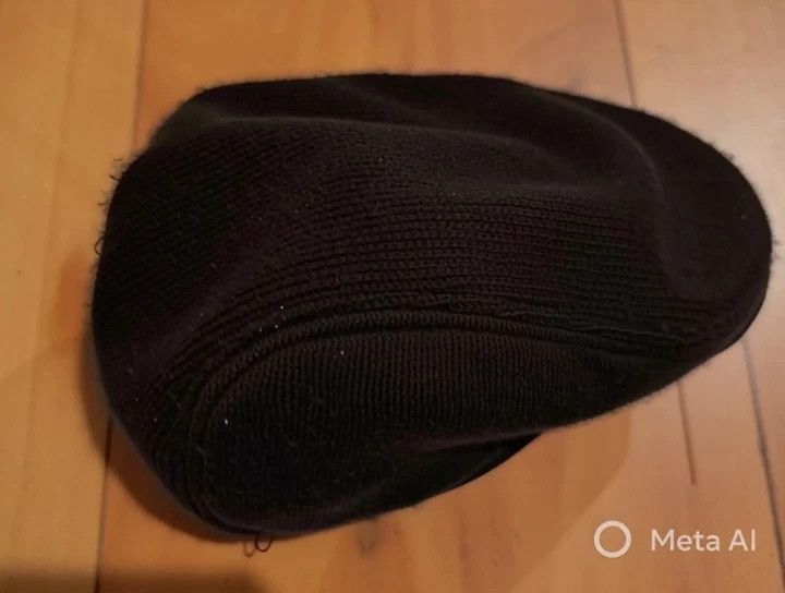 Levi's Levi's Black Knit Flat Cap Ivy Newsboy Hat L/XL Mens Size ONE SIZE - 2 Thumbnail