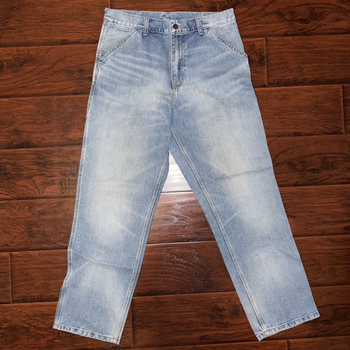 Carhartt × Carhartt Wip Carhartt WIP Single Knee Jeans Size US 31 - 2 Thumbnail