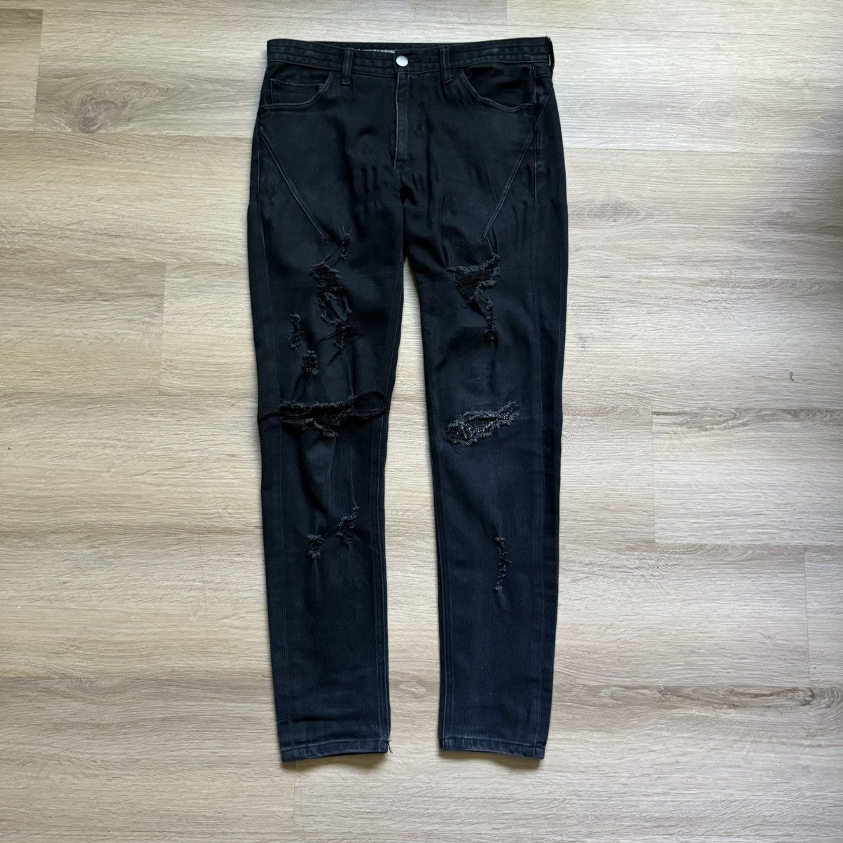 Number (N)ine Number (N)Ine Denim Size US 30 / EU 46 - 2 Thumbnail