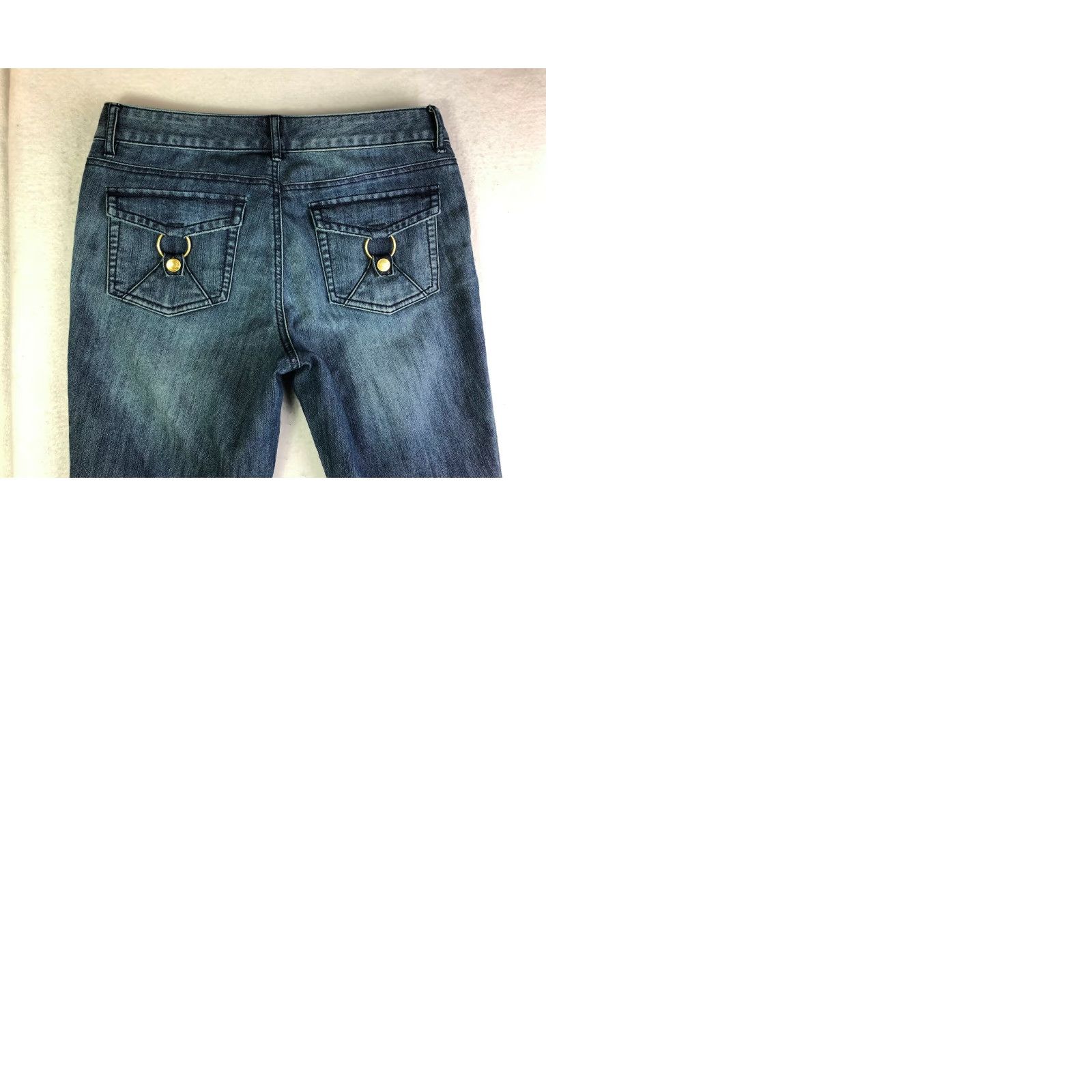 Michael Kors Michael Kors Bootcut Jeans Womens Size 6 30x29 Measured Blue Size 28" / US 6 / IT 42 - 9 Thumbnail