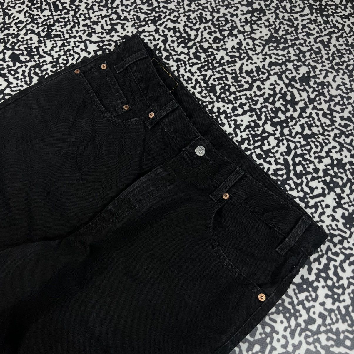 Levi's Vintage Clothing 38x34 Levis 550 Vintage Washed Black Denim Jeans USA Style Size US 38 / EU 54 - 11 Thumbnail