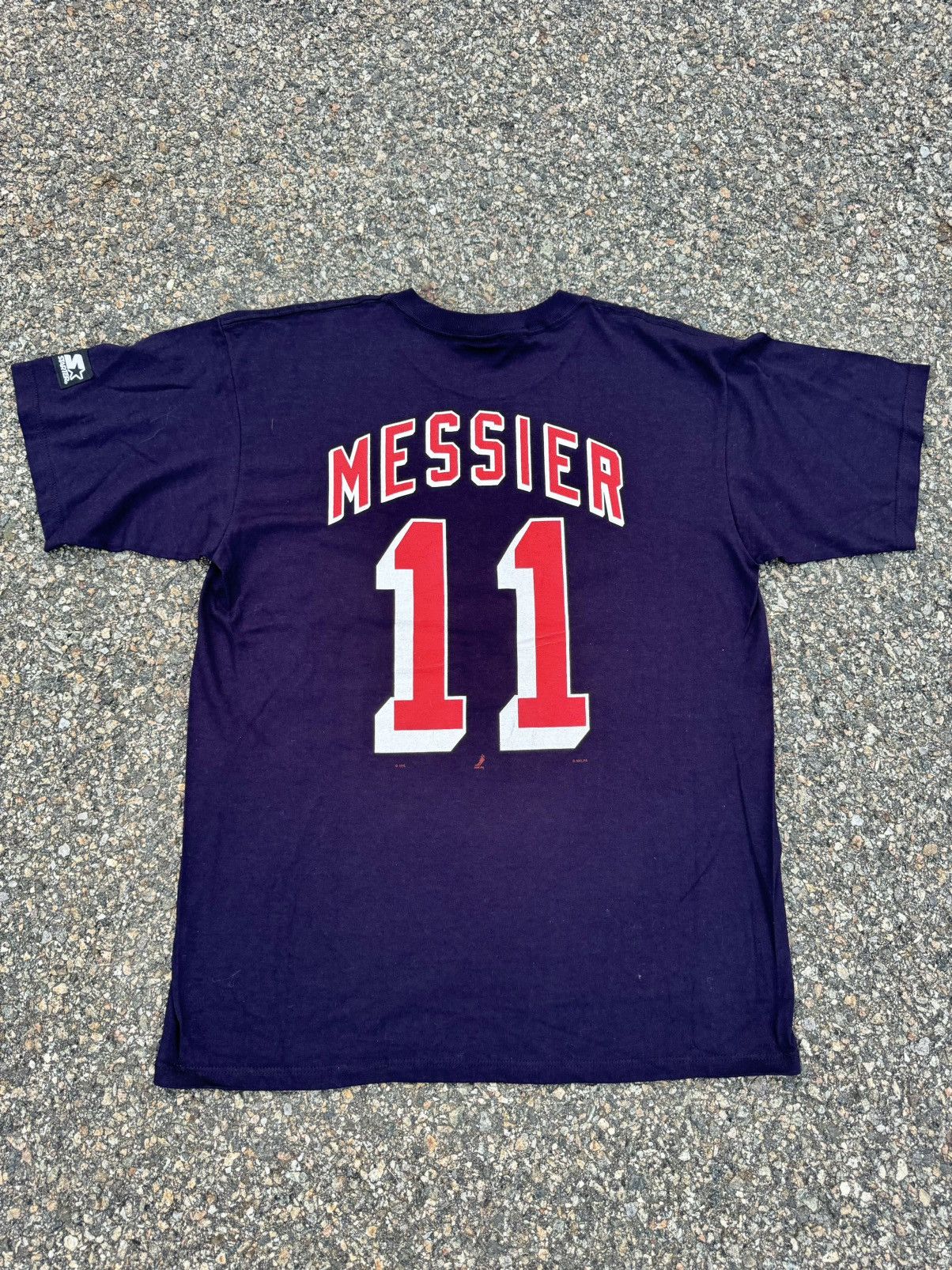 NHL × Starter × Vintage Vintage Starter Messier New York Rangers 90’s Jersey Shirt Size US L / EU 52-54 / 3 - 5 Thumbnail