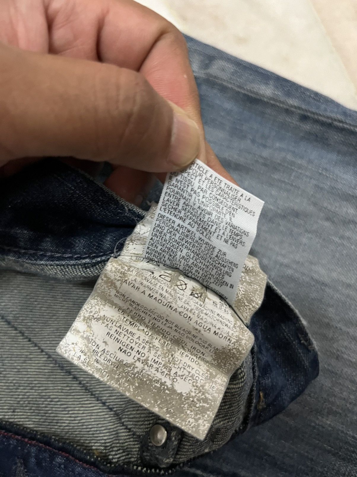 Replay REPLAY JEANS DISTRESSED Size US 33 - 14 Thumbnail
