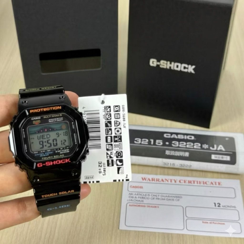 Casio Casio G Shock GWX-5600-1JF Size ONE SIZE - 2 Thumbnail