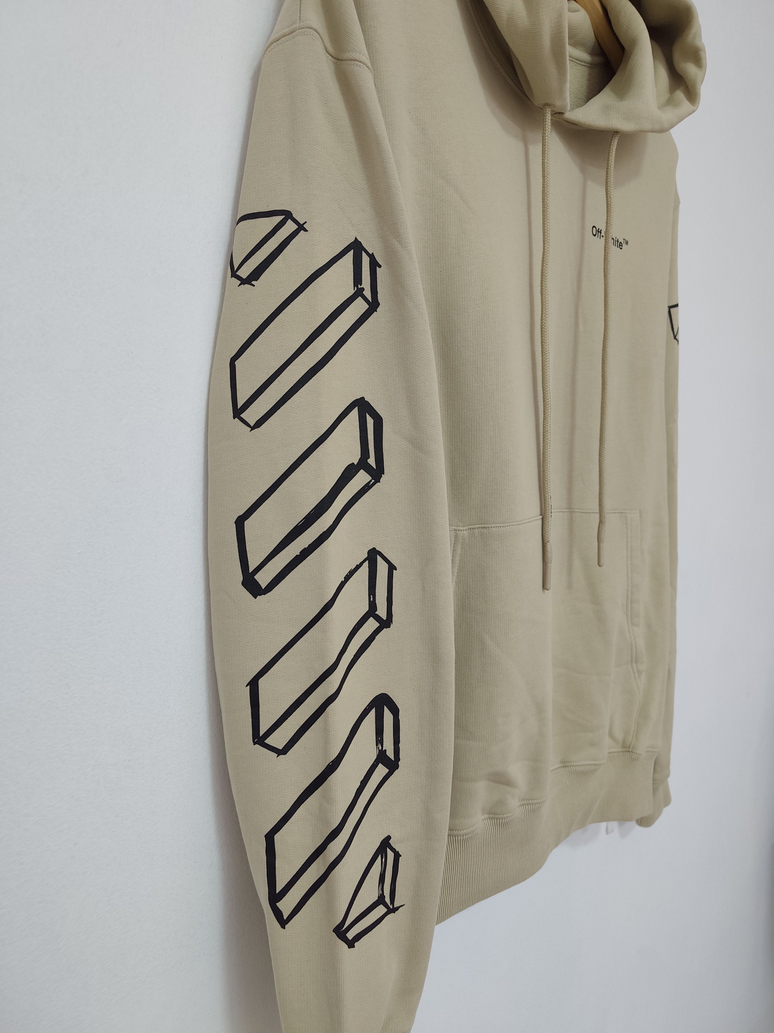 Off-White Off-White "Outline Marker Arrow Hoodie" Size US L / EU 52-54 / 3 - 2 Thumbnail