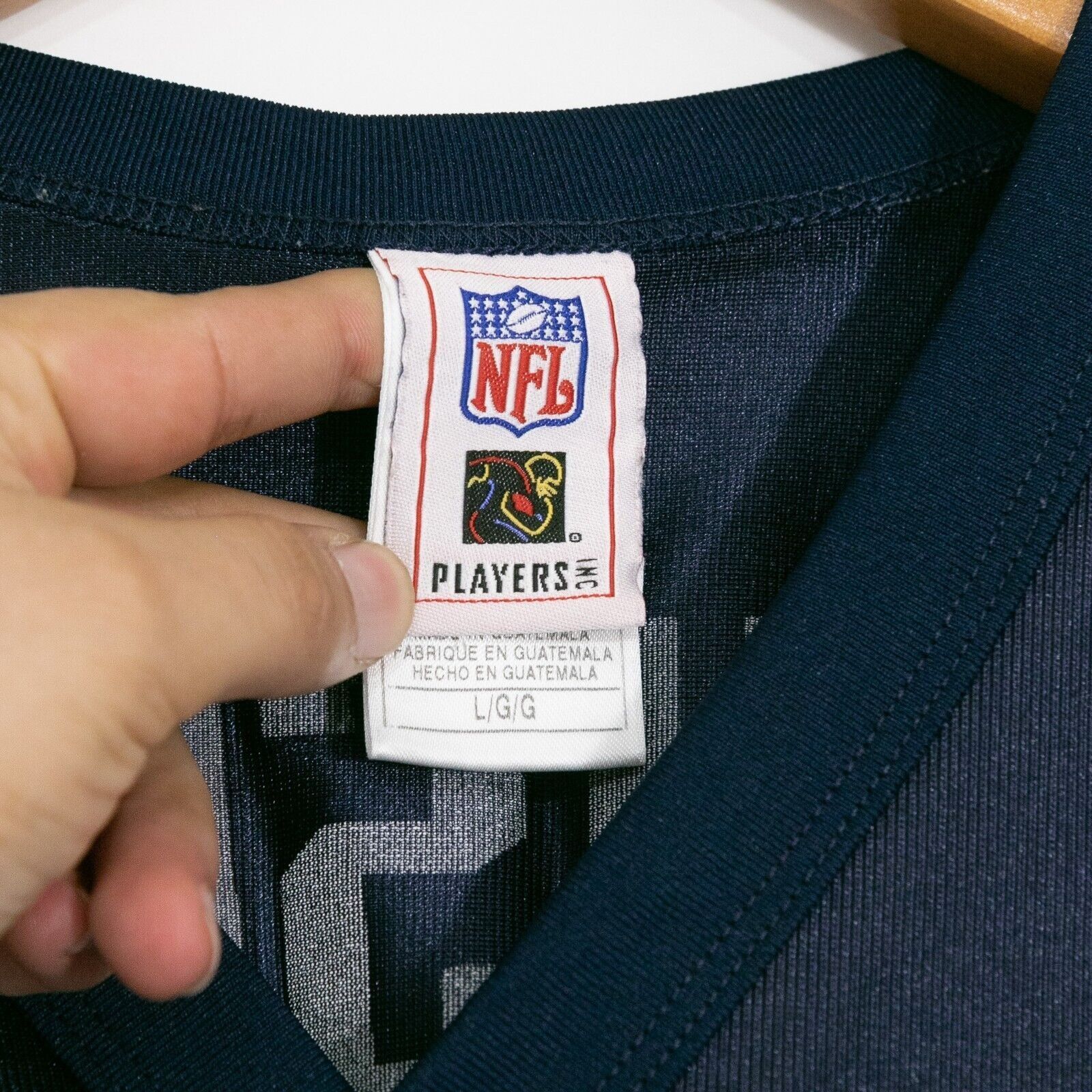 NFL × Vintage Vintage New England Patriots Jersey L - Y2K Faded Distressed Size US L / EU 52-54 / 3 - 4 Thumbnail