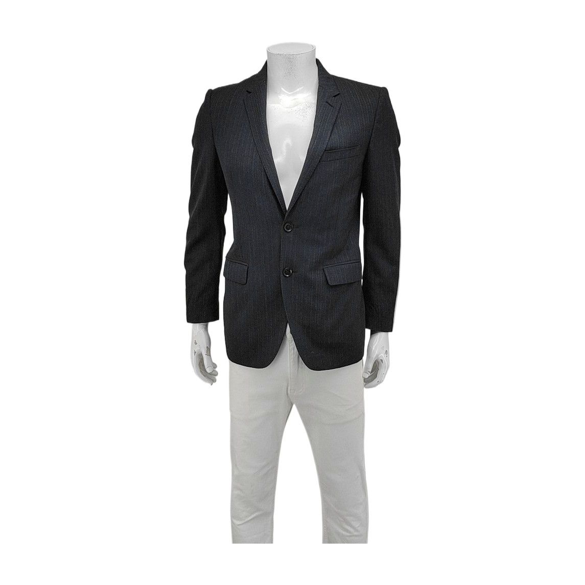 Burberry Burberry Pinstripe Wool Blazer 36R Size 36R - 1 Thumbnail