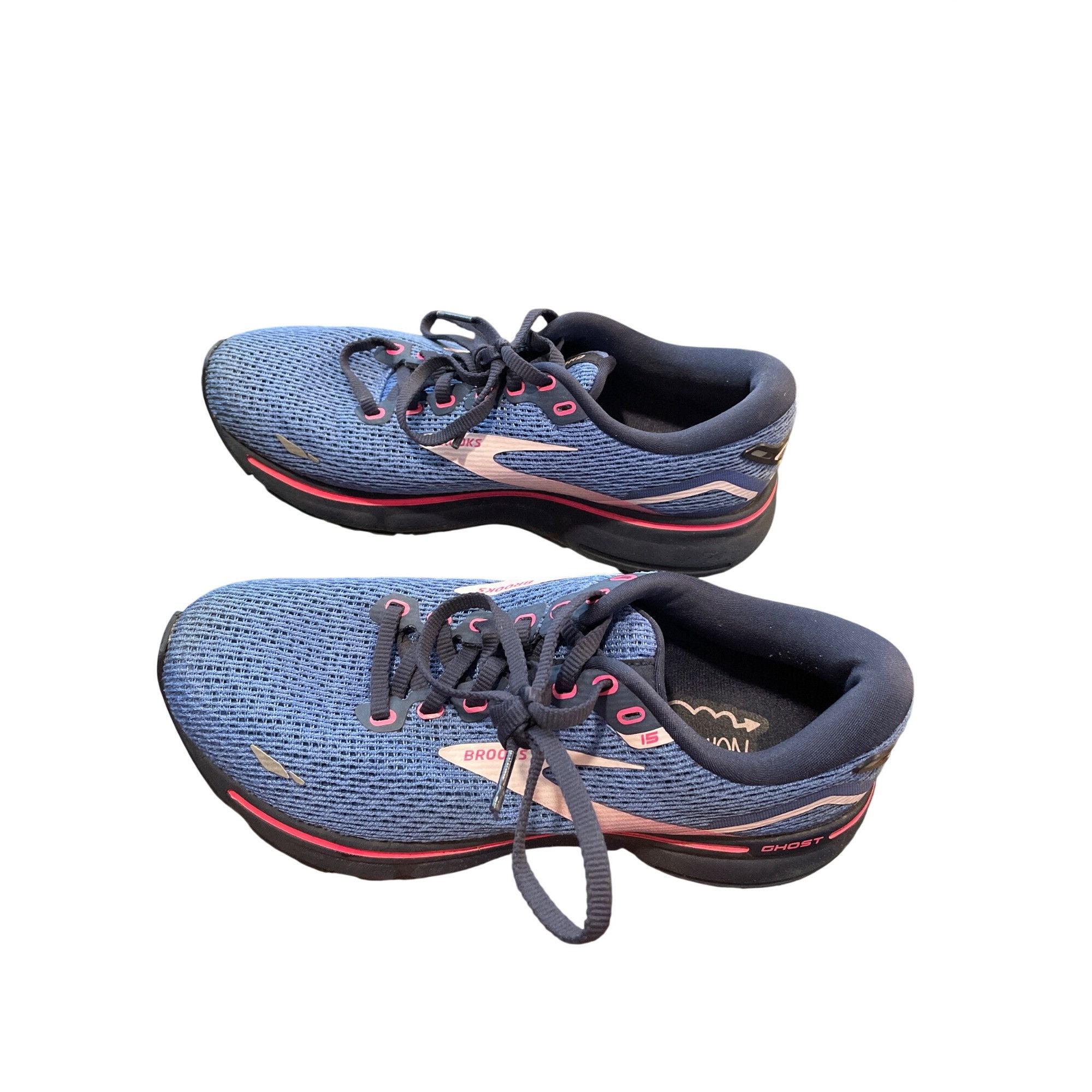 Brooks Brooks Ghost 15 wms blue pink low top walk running sneakers Size US 7 / IT 37 - 4 Thumbnail