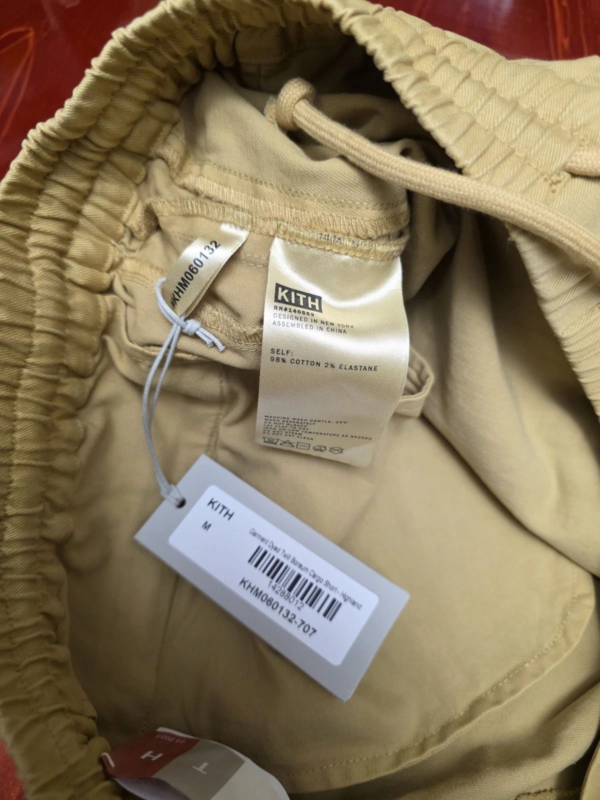 Kith Kith Garment Dyed Twill Boreum Cargo Shorts in Highland Med Size US 32 / EU 48 - 11 Thumbnail