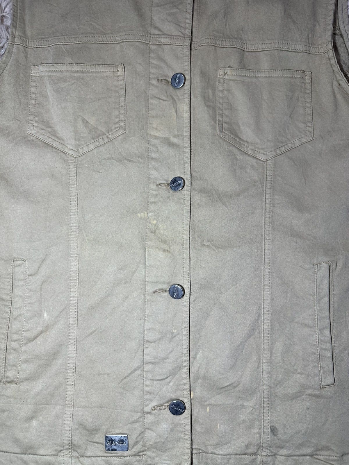 BIANCA CHANDON beige Bianca vest made in Italy Size M / US 6-8 / IT 42-44 - 9 Thumbnail