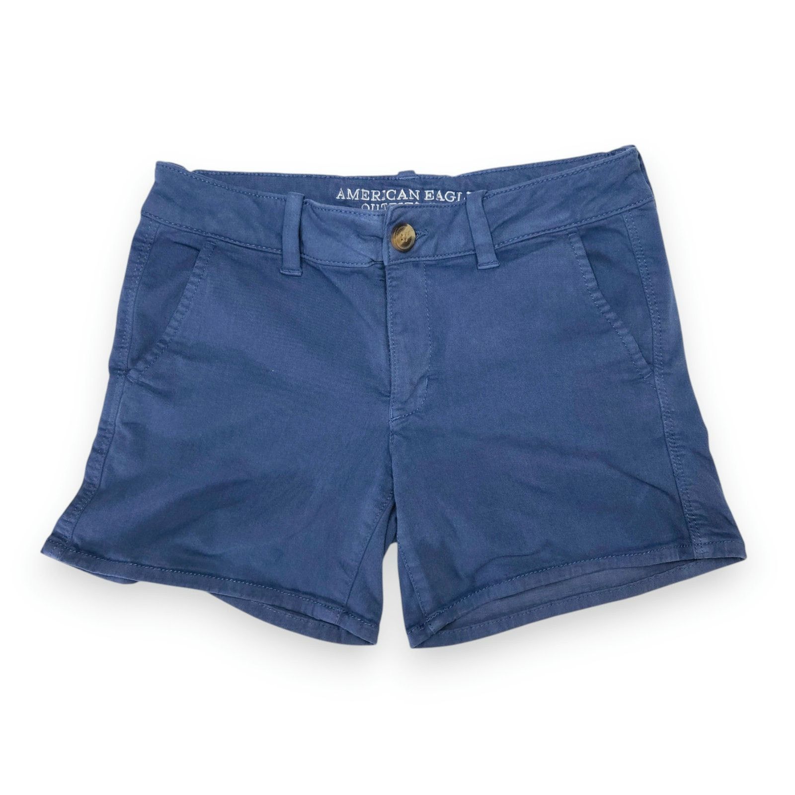 American Eagle Outfitters EUC American Eagle AEO Shorts Sz. 6 Mid Rise Super Stretch Size 28" / US 6 / IT 42 - 1 Thumbnail
