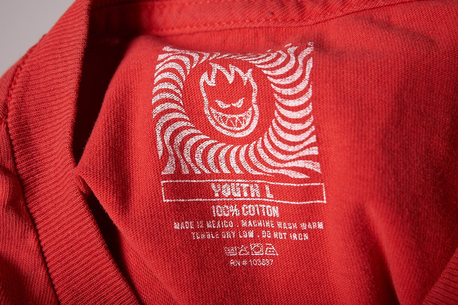 Spitfire Vintage Y2K Red Spitfire Tee Shirt Size US XS / EU 42 / 0 - 9 Thumbnail