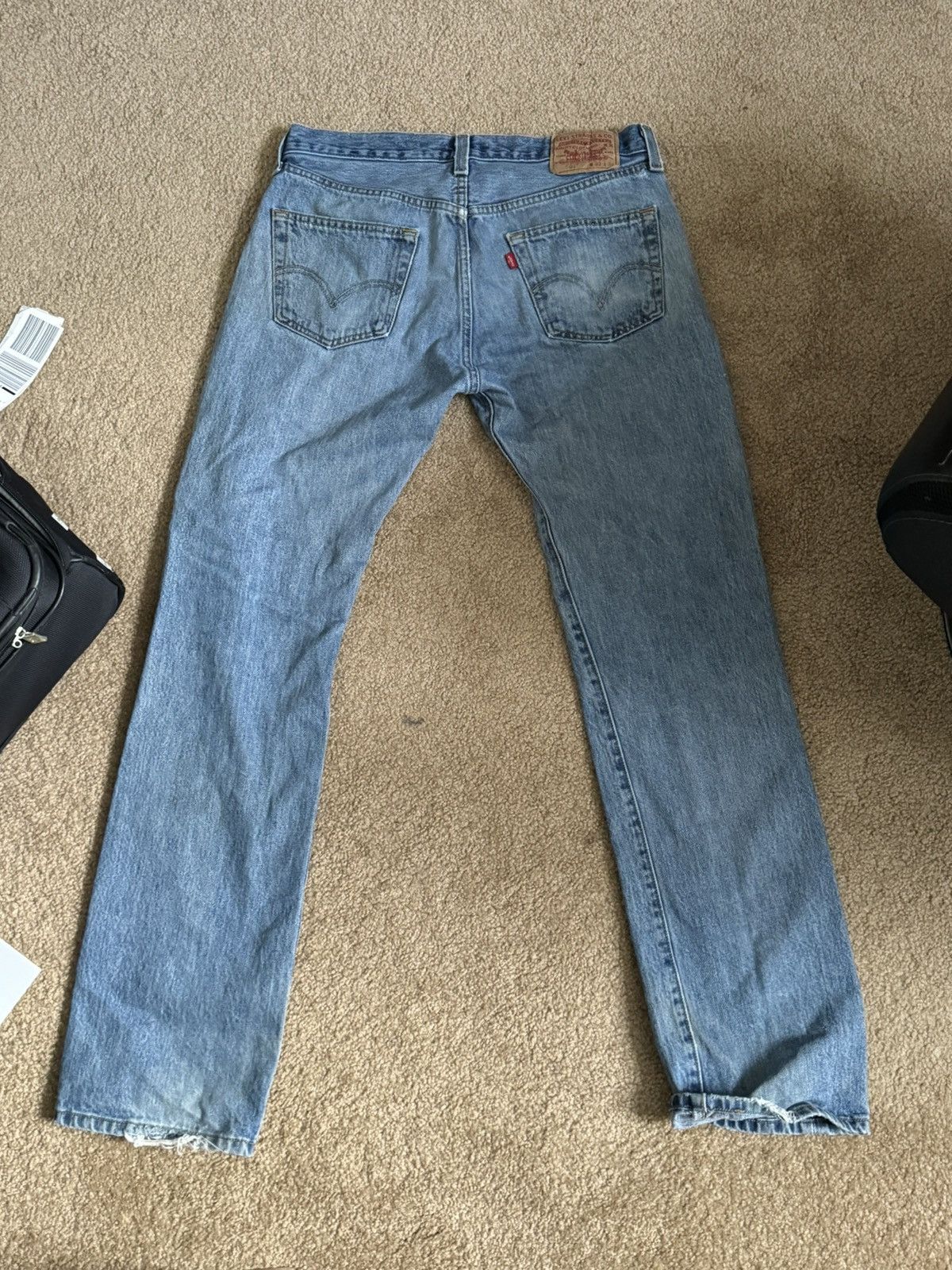 Levi's × Levi's Vintage Clothing × Vintage VINTAGE LEVIS 501 33x34 Size US 33 - 2 Thumbnail