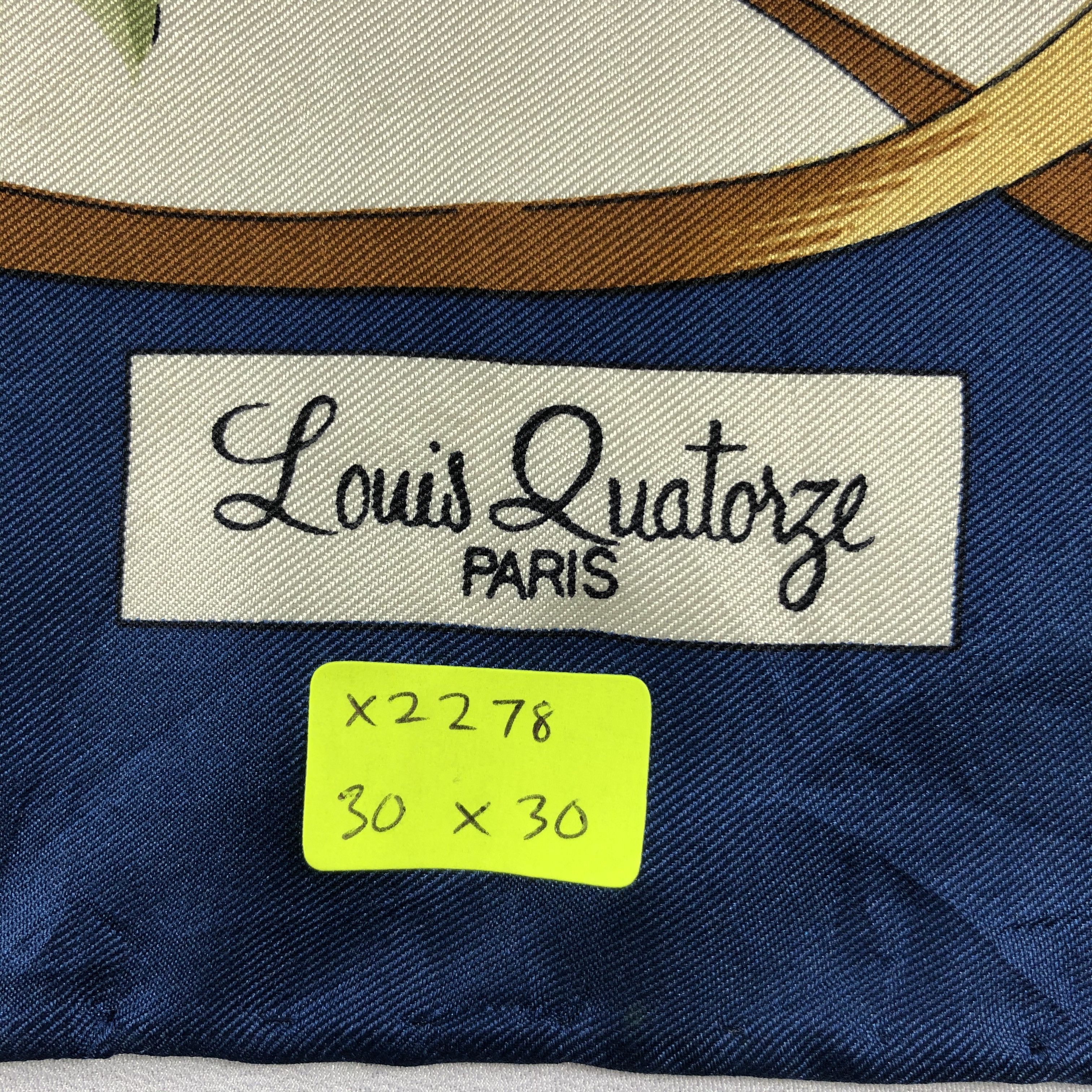 Vintage Vintage Silk Scarf Size ONE SIZE - 7 Thumbnail