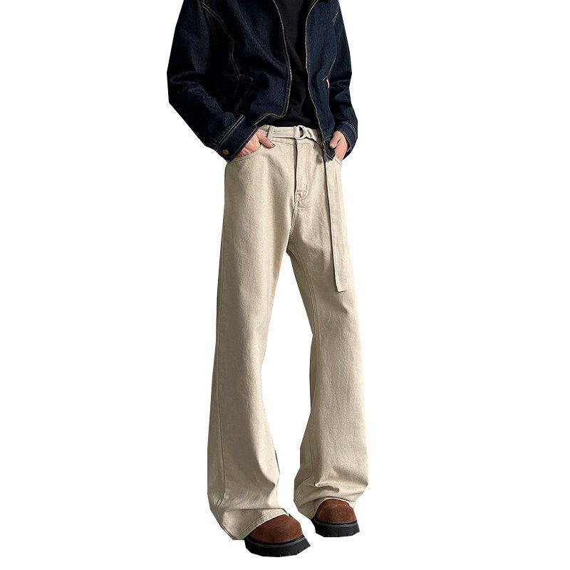 Japanese Brand Retro loose straight leg micro flared jeans Size US 32 / EU 48 - 5 Thumbnail