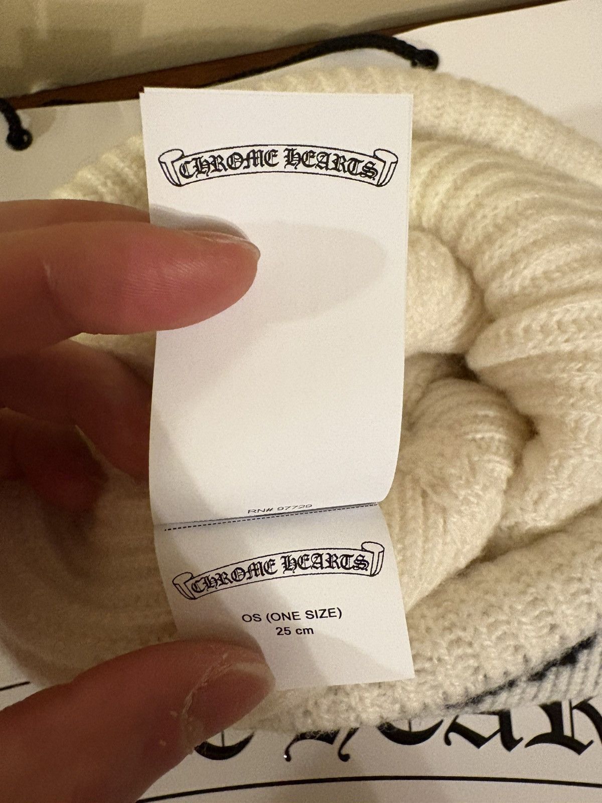 Chrome Hearts Chrome hearts big daddy cashmere beanie Size ONE SIZE - 4 Thumbnail