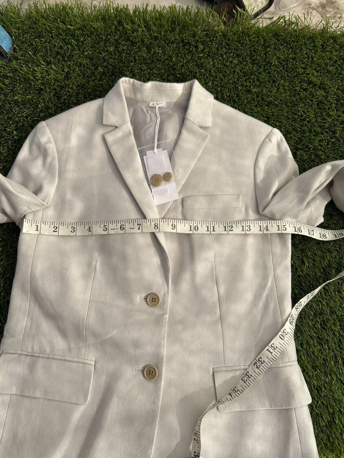 Helmut Lang Helmut Lang Two Button Blazer Womens Blazer Jacket Size XS / US 0-2 / IT 36-38 - 11 Thumbnail
