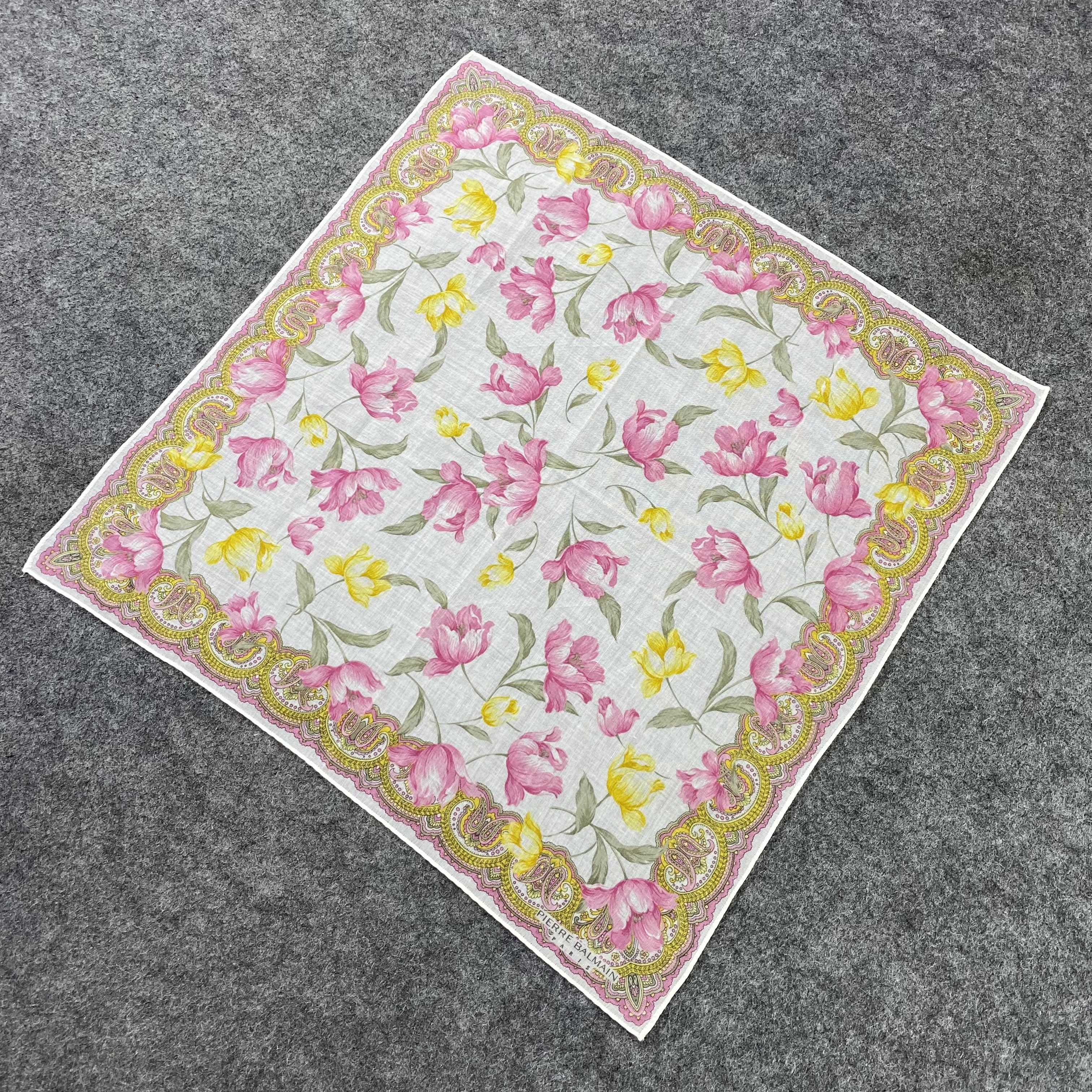 Pierre Balmain Pierre Balmain Handkerchief / Bandana / Neckerchief -B857 Size ONE SIZE - 4 Thumbnail