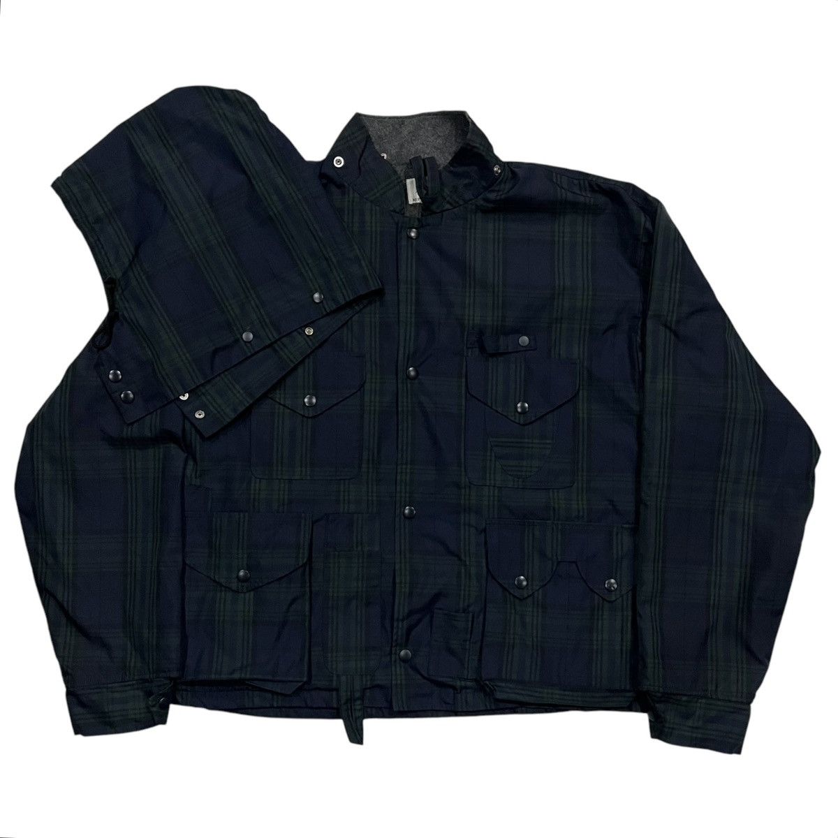 Needles × Nepenthes Nepenthes Multipocket Jacket Removable Hoodie Size US L / EU 52-54 / 3 - 1 Thumbnail