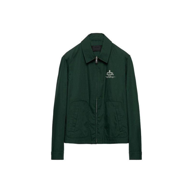 Prada Prada Logo Print Pocket Jacket for Men-2506 Size US L / EU 52-54 / 3 - 1 Thumbnail
