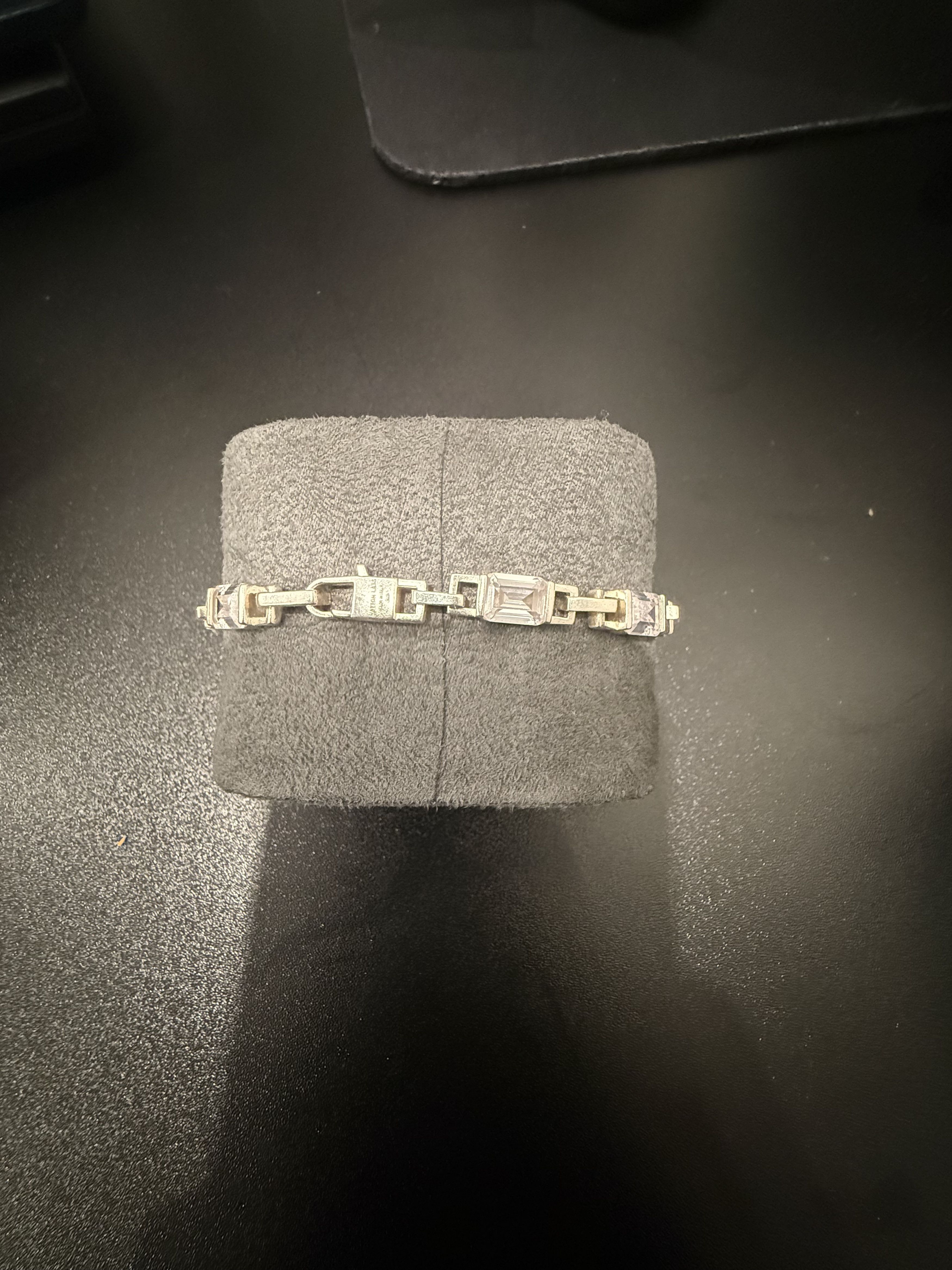 Other Hatton Labs Silver & White Uncuffed Bracelet (Size L) Size ONE SIZE - 3 Thumbnail