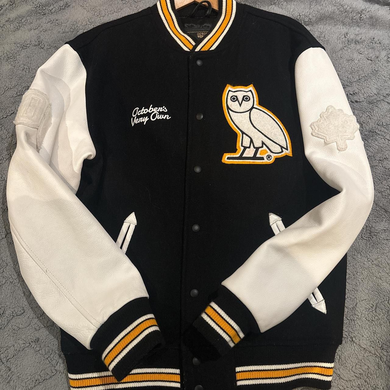 October's Very Own OVO Omega Varsity Jacket Size XL Size US XL / EU 56 / 4 - 1 Thumbnail