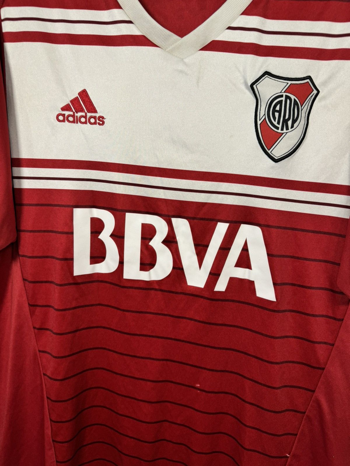 Adidas × Vintage Vintage River Plate 2016/17 Away Adidas Soccer Jersey Size US XL / EU 56 / 4 - 5 Thumbnail