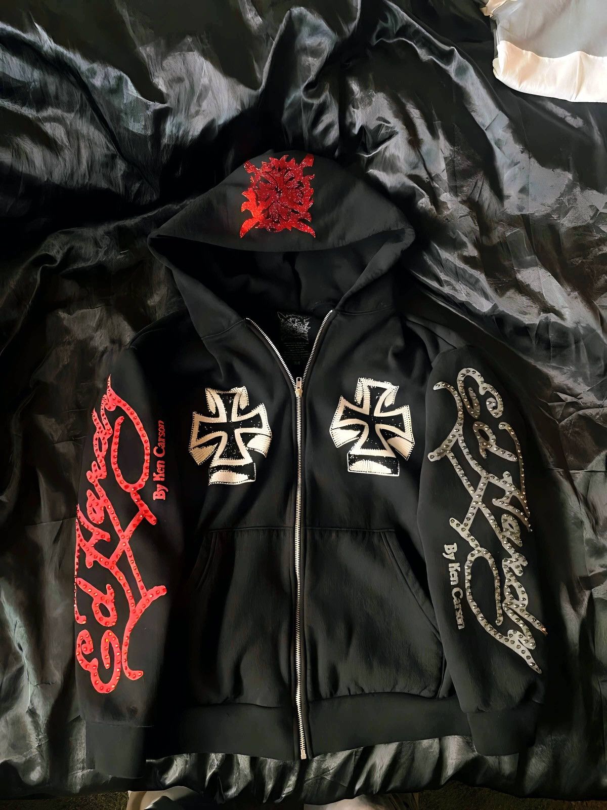 Ed Hardy × Ken Carson Ed Hardy × Ken Carson Collab Hoodie Size US M / EU 48-50 / 2 - 1 Thumbnail