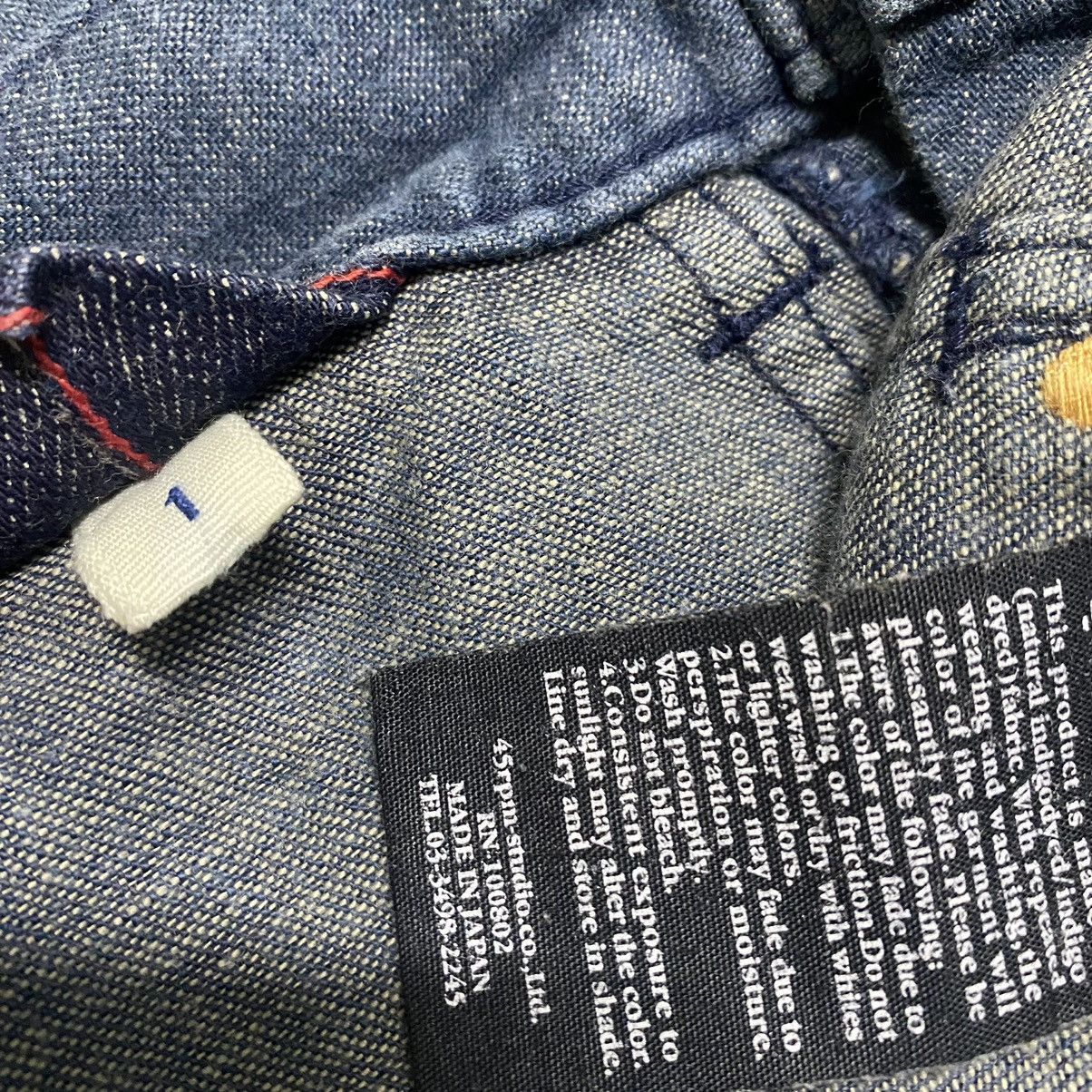 45rpm 45rpm Denim Flare Fatigue Pant Size 29" - 17 Thumbnail