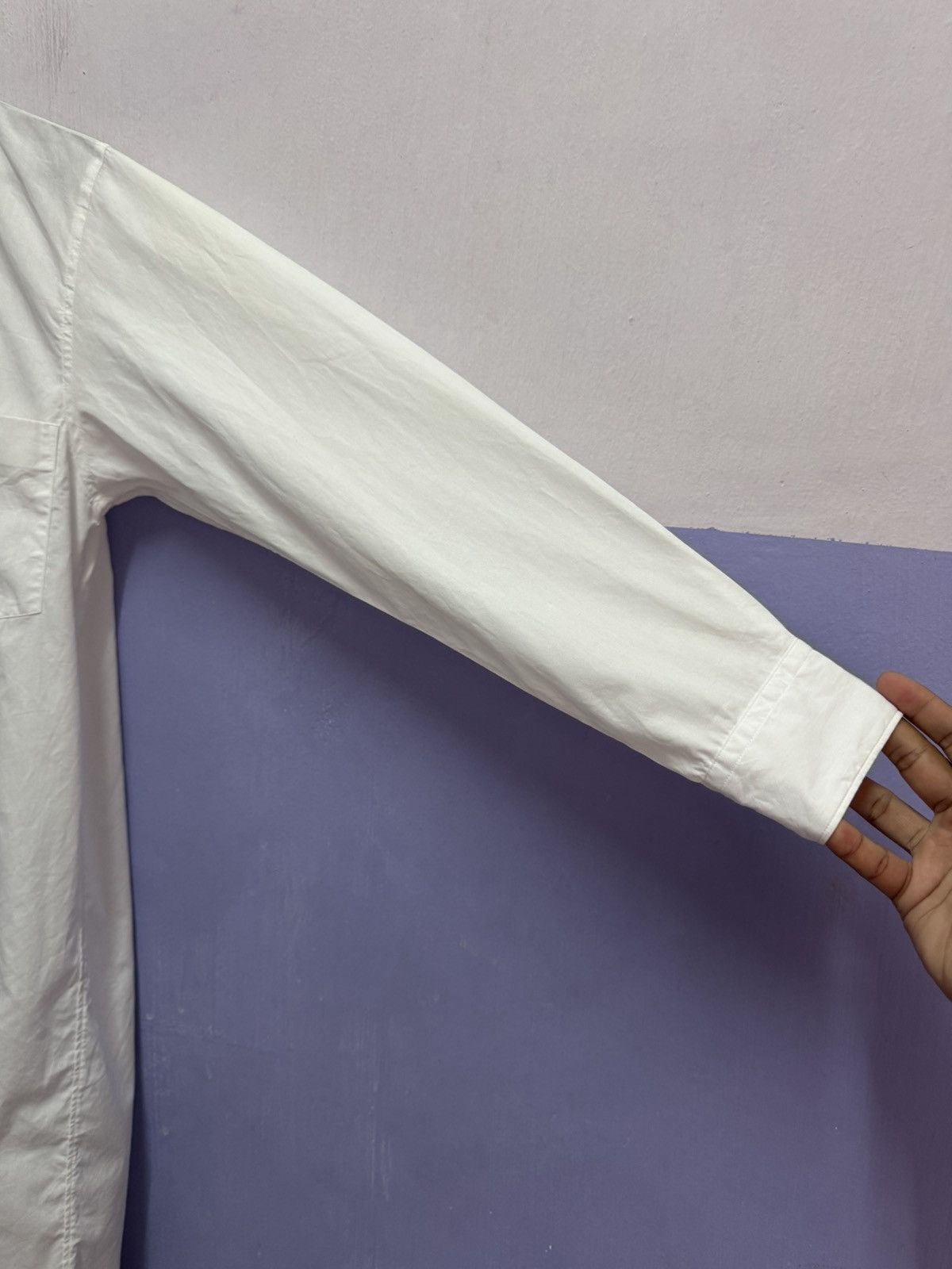 Comme des Garcons COMME des GARCONS Cotton Hooded Long Shirt Size S Size US S / EU 44-46 / 1 - 9 Thumbnail
