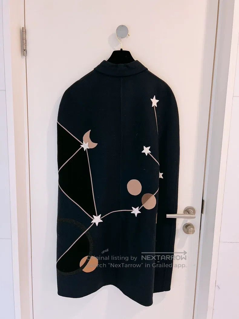 Valentino Valentino Starry sky cape coat Size L / US 10 / IT 46 - 2 Thumbnail