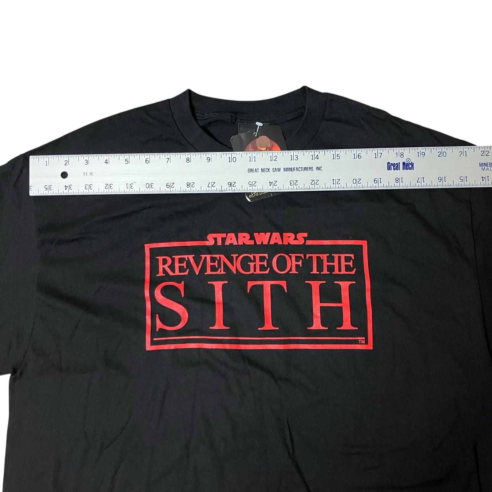 Star Wars Star Wars T-Shirt Mens XL Revenge Of The Sith Promo 2005 VTG Size US XL / EU 56 / 4 - 7 Thumbnail