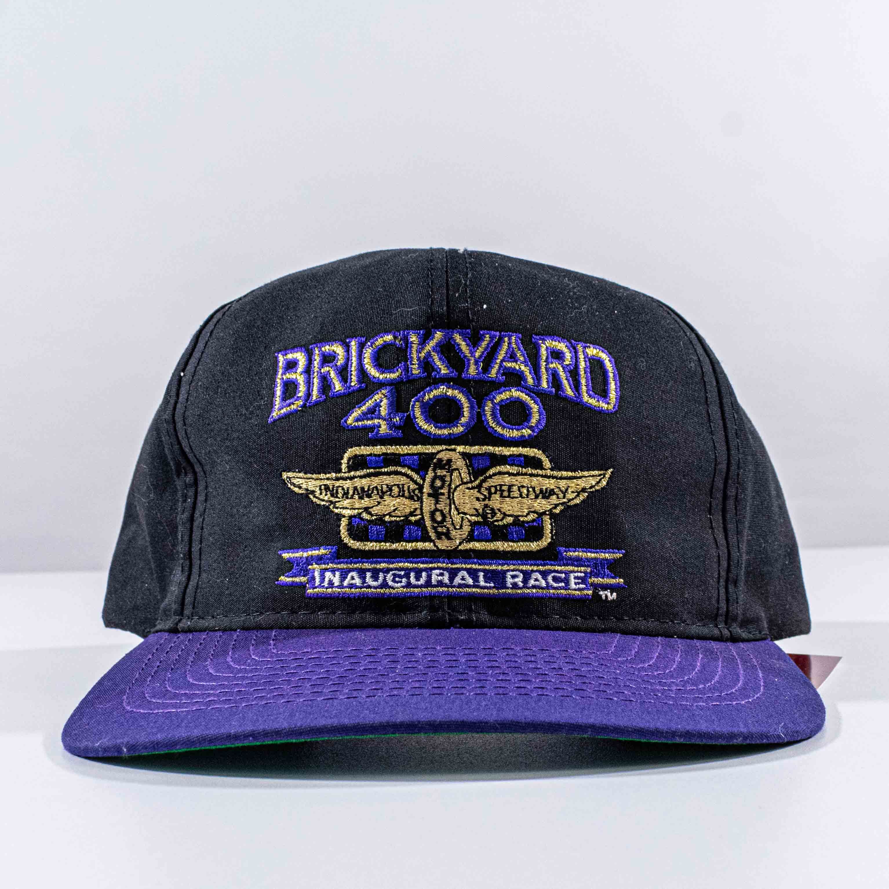 NASCAR VTG 1994 Brickyard 400 Inaugural Race Snapback Hat NASCAR Size ONE SIZE - 2 Thumbnail