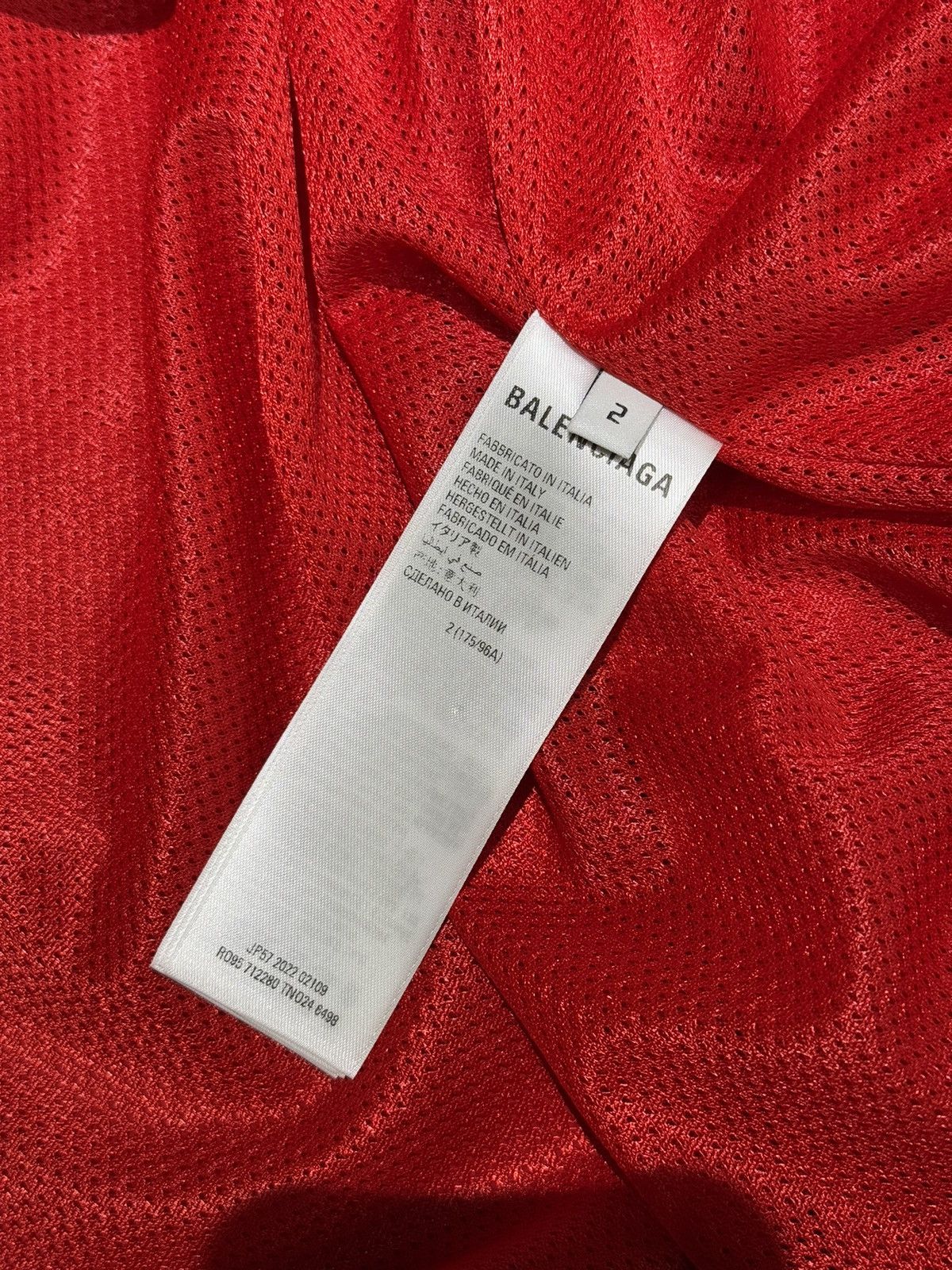 Balenciaga Balenciaga x adidas 23ss red jacket Size US S / EU 44-46 / 1 - 8 Thumbnail