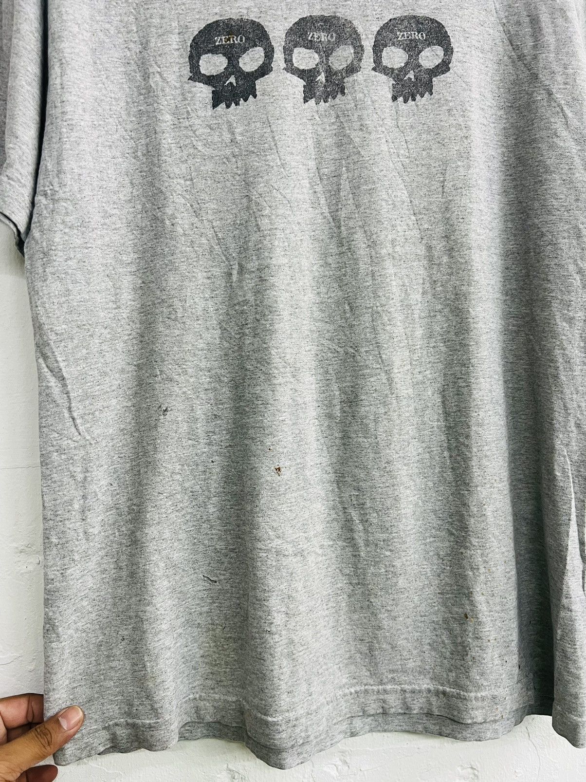 Hook-Ups Vintage Zero Skateboard Skull Tee Size US L / EU 52-54 / 3 - 8 Thumbnail