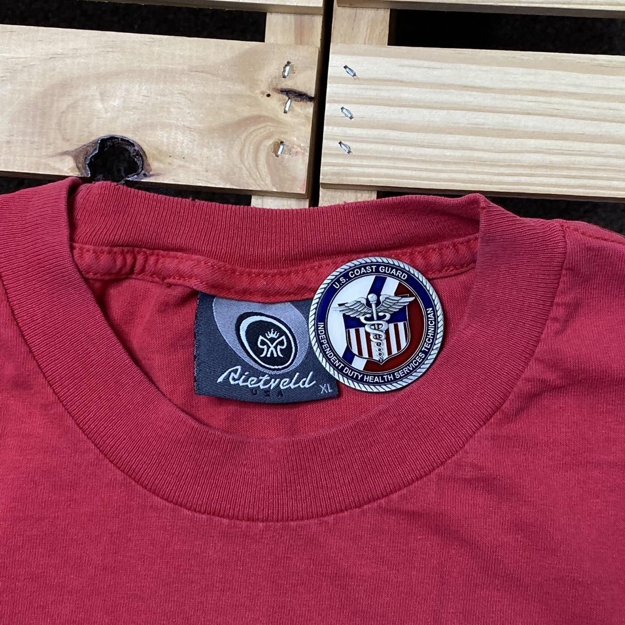 Other Vintage Rietveld Red Faded Surf Tee Size XL Size US XL / EU 56 / 4 - 7 Thumbnail