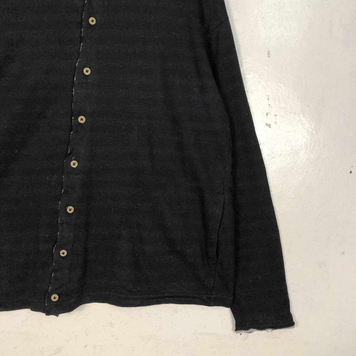 Issey Miyake 📌Vintage Snap Button Cardigan Moderm Blanket Striped Size US L / EU 52-54 / 3 - 7 Thumbnail