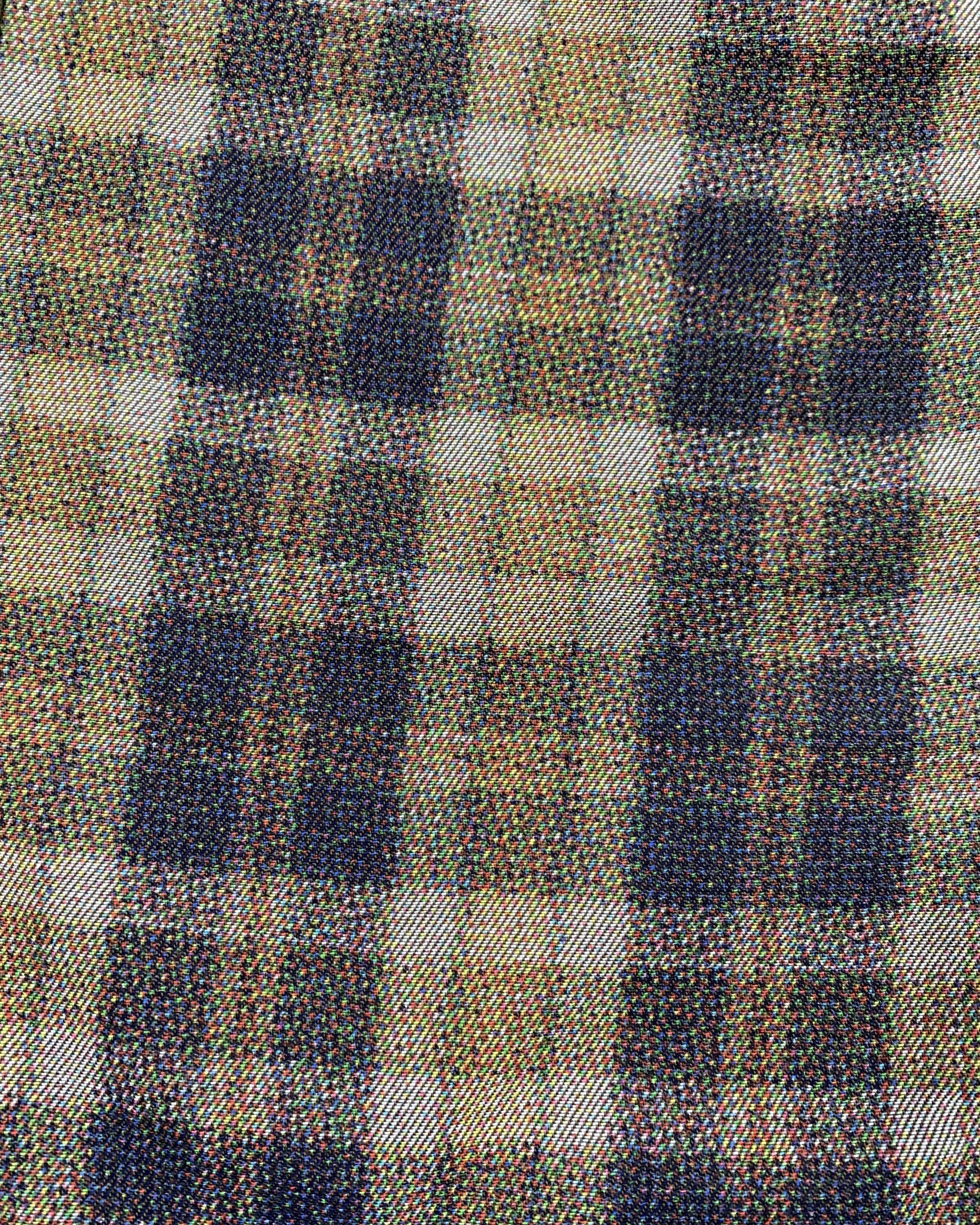 Comme des Garcons Homme Plus 2003 Pixel Plaid Pants Size US 34 / EU 50 - 5 Thumbnail