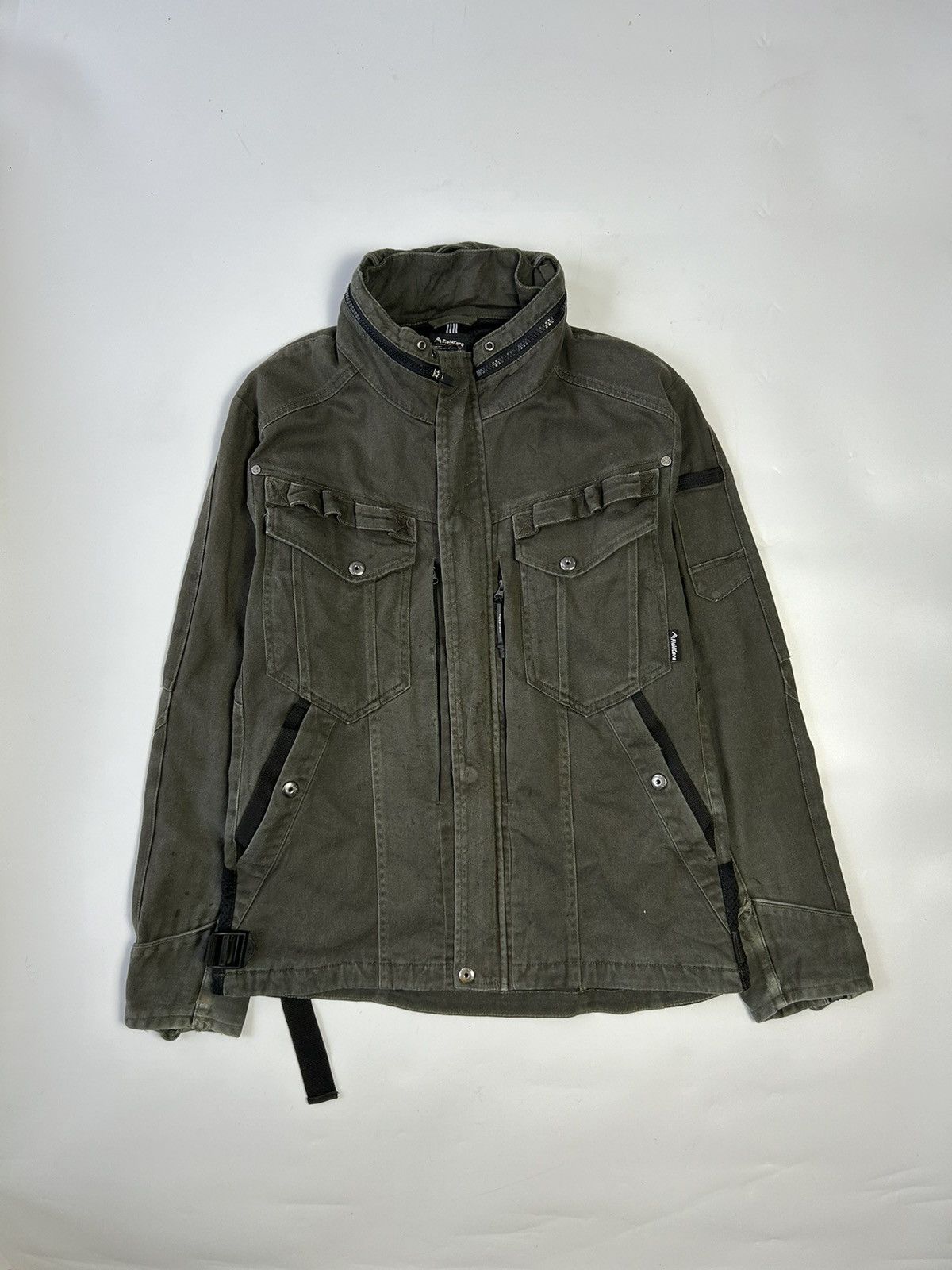 Hysteric Glamour × Japanese Brand FIELDCORE ARMY GREEN UTILITY JACKET Size US XXL / EU 58 / 5 - 1 Thumbnail